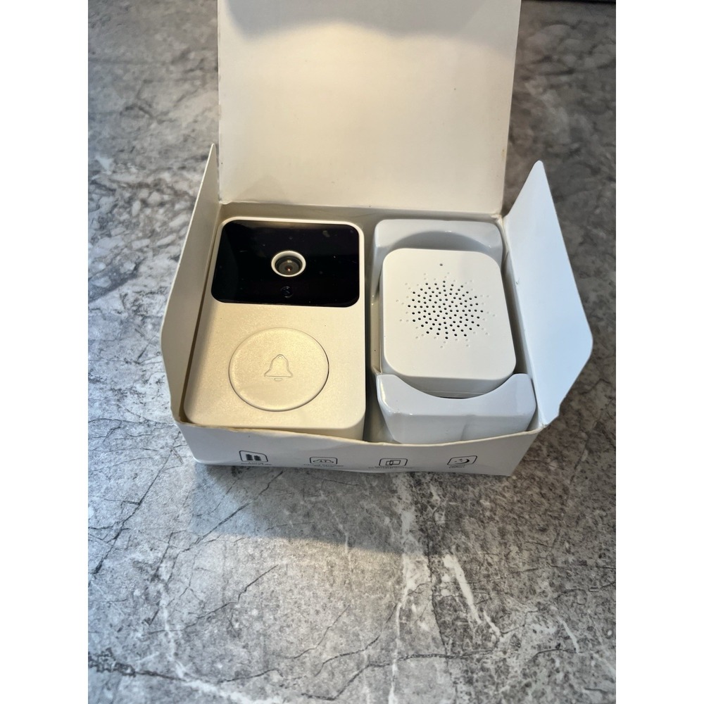 Smart Doorbell X9 Wireless WiFi Video Doorbell Camera w/ Chime Night Vision HD